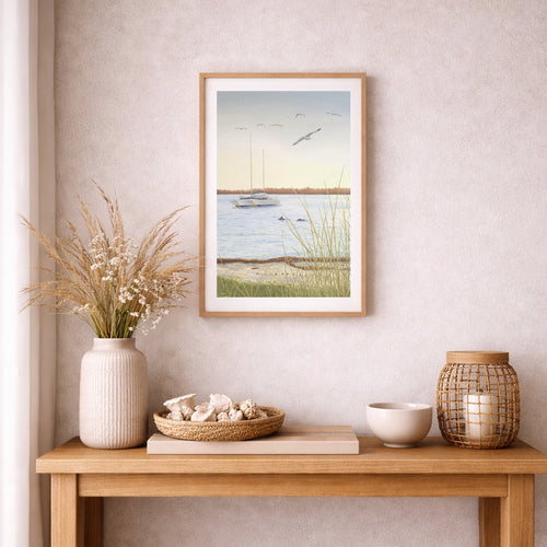 Champagne Sunset – Fine Art Print