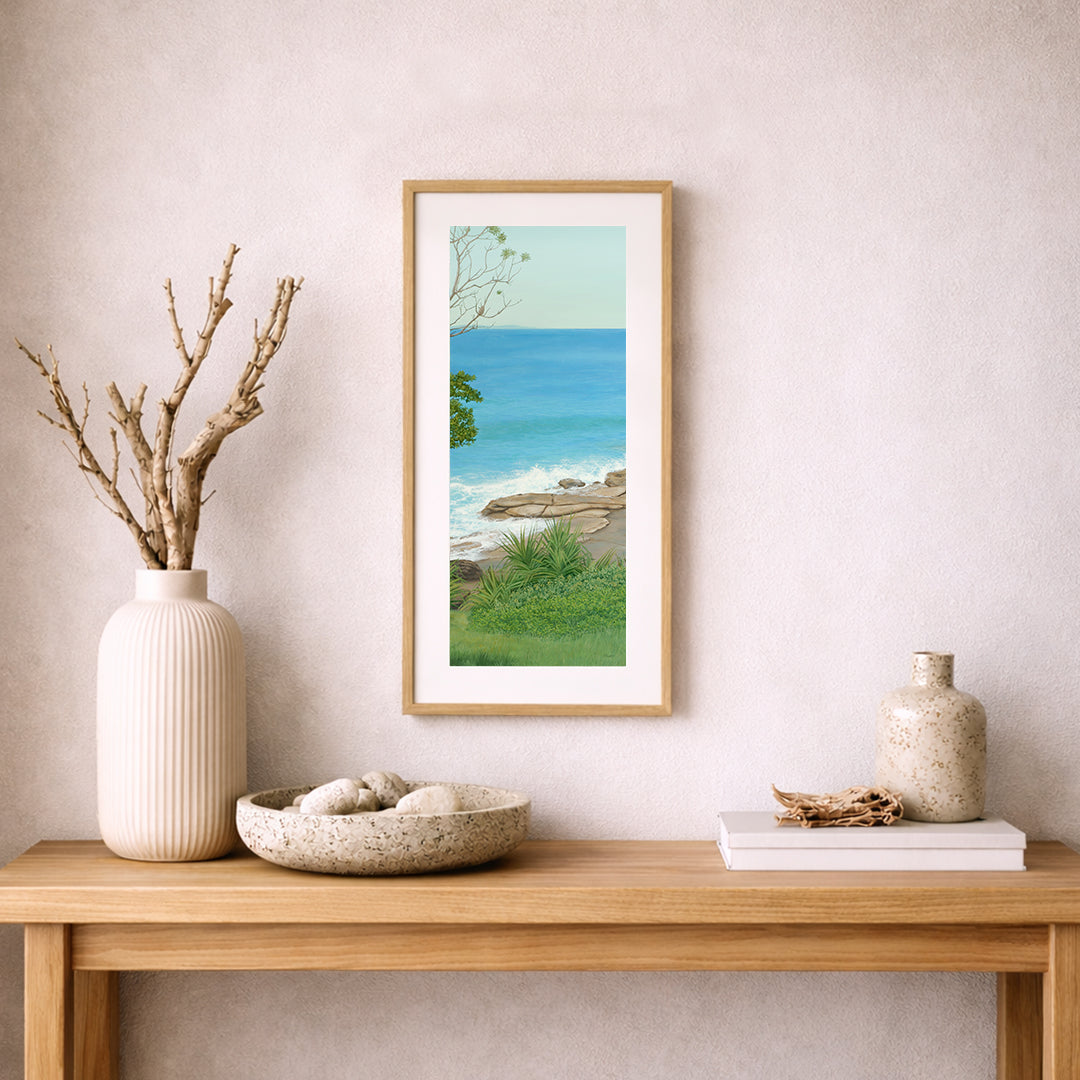 Kings Beach Headland - Fine Art Print