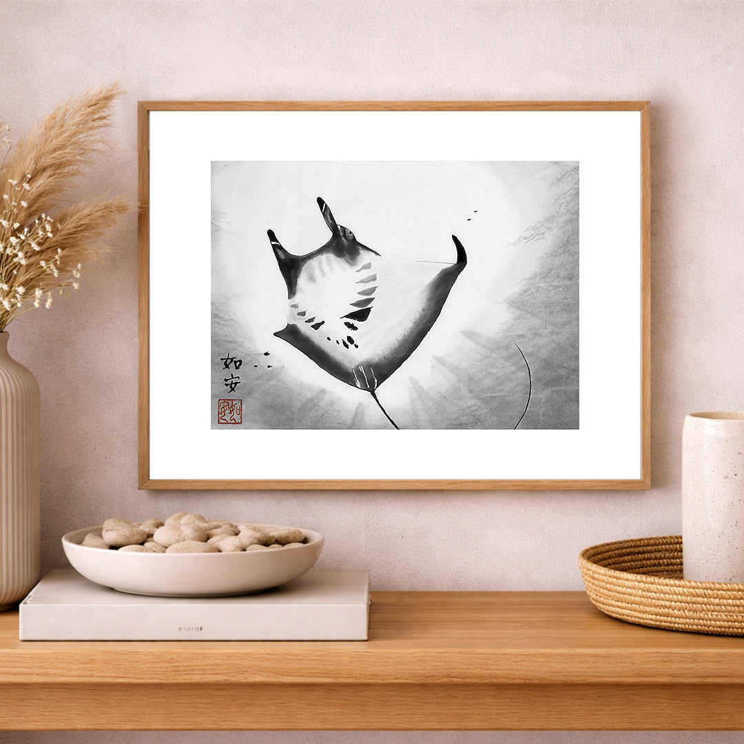 Manta Ray - Fine Art Print
