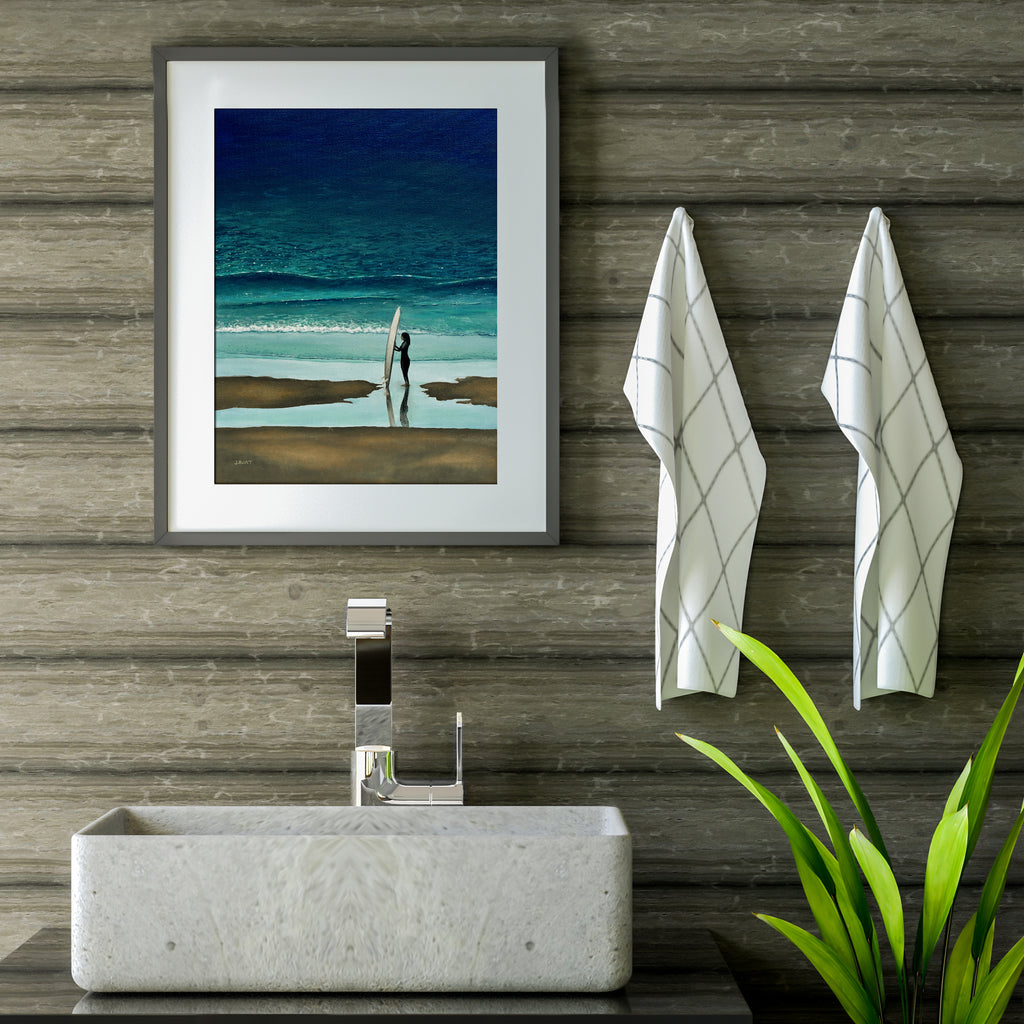 Sunshine Beach Reflections - Fine Art Print